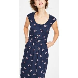 CUTE! Boden jersey Dress - Scattered Sunbather